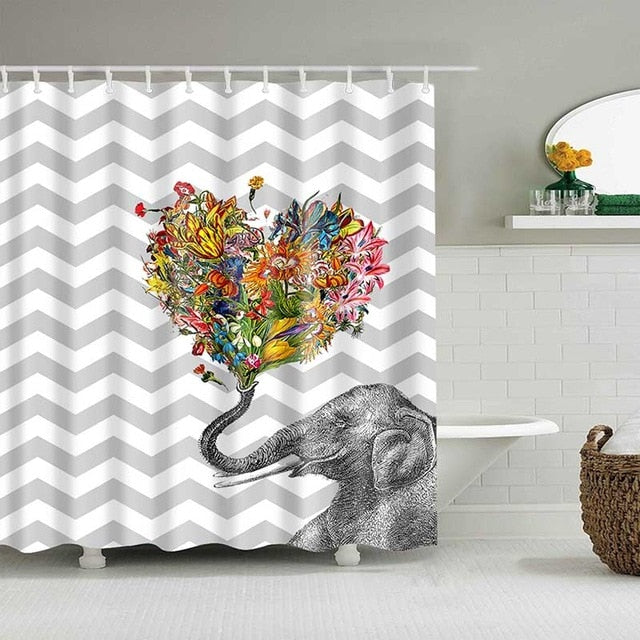 Fabric Shower Curtain